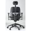 Кресло DUOREST Alpha A60H для руководителя, ортопедическое, цвет черный фото 4
