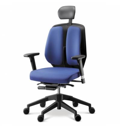 Кресло DUOREST Alpha A50H для руководителя, ортопедическое, цвет синий