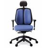 Кресло DUOREST Alpha A50H для руководителя, ортопедическое, цвет синий фото 2