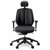 Кресло DUOREST Alpha A50H для руководителя, ортопедическое, цвет черный фото 2