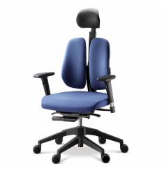 Кресло DUOREST Alpha A30H для руководителя, ортопедическое, цвет синий