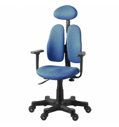Кресло DUOREST Lady DR-7900 для персонала, ортопедическое, цвет голубой