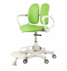 Ортопедическое кресло DUOREST Kids DR-280DDS, цвет зеленый фото 1