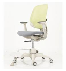 Кресло DUOREST DuoFlex Junior Combi детское, ортопедическое, цвет зеленый/серый