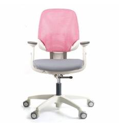 Кресло DUOREST DuoFlex Junior Combi детское, ортопедическое, цвет розовый/серый