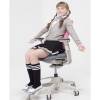Кресло DUOREST DuoFlex Junior Combi детское, ортопедическое, цвет розовый/серый фото 9