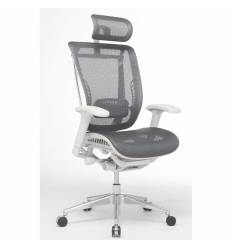 Кресло DUOREST Expert Spring (SP-01) для руководителя, эргономичное, цвет серый.