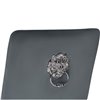 Viki dark grey/steel темно-серый велюр, ножки хром фото 8