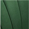 Инклес темно-зеленый велюр, ножки черный глянец фото 6
