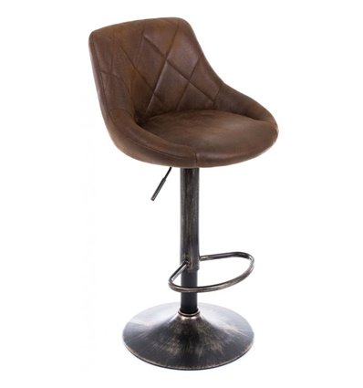 Curt vintage brown, коричневая ткань, основание винтаж матовый