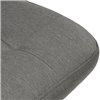 Paskal grey, серая ткань, основание хром фото 8