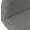 Paskal grey, серая ткань, основание хром фото 9