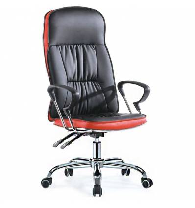 Кресло Smartbuy SB-A501 для руководителя, цвет черный/красный