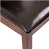 Luiza dirty oak/dark brown, коричневая экокожа, дерево фото 8