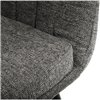 Mody light grey fabric, серая ткань, ножки черные фото 8