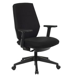 Офисное кресло Бюрократ CH-545/1D/418-BLACK, ткань, цвет черный фото 1