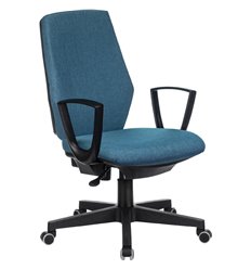 Офисное кресло Бюрократ CH-545/415-BLUE, ткань, цвет синий фото 1