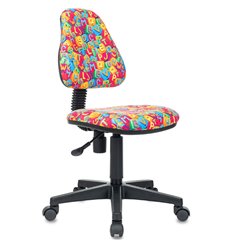 Офисное кресло Бюрократ KD-4/ALPHABET, ткань, цвет мультиколор алфавит фото 1