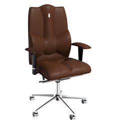 Кресло для руководителя Business, экокожа, цвет коричневый фото 1