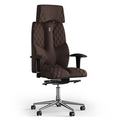 Кресло для руководителя Business, с подголовником, ткань, цвет коричневый, прошивка DESIGN фото 1