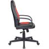 Кресло Бюрократ CH-826/B+R для руководителя, цвет черный/красный фото 3