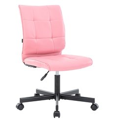 Офисное кресло EVERPROF EP-300, экокожа, цвет розовый фото 1