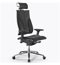Ортопедическое кресло МЕТТА Y 3DE B2-10D - Infinity черный фото 1