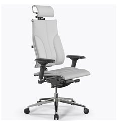 Ортопедическое кресло МЕТТА Y 4DF B2-10D - Infinity белый фото 1