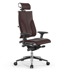Ортопедическое кресло МЕТТА Y 4DF B2-10D - Infinity темно-коричневый фото 1