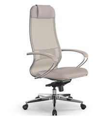 Офисное кресло Samurai Comfort S Infinity светло-бежевый, сетчатая спинка фото 1