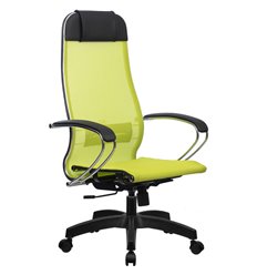 Кресло Метта Комплект 12 зеленый для руководителя, сетка