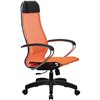 Кресло Метта Комплект 12 оранжевый для руководителя, сетка фото 2