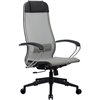 Кресло Метта Комплект 12 светло-серый для руководителя, сетка фото 5