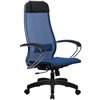 Кресло Метта Комплект 12 синий для руководителя, сетка фото 1