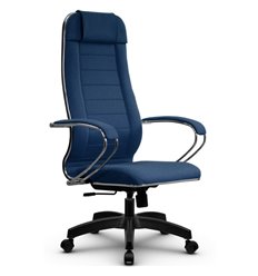 Офисное кресло Метта B 1m 32P/K127 (Комплект 29) Pilot синий, ткань Bahama, крестовина пластик фото 1