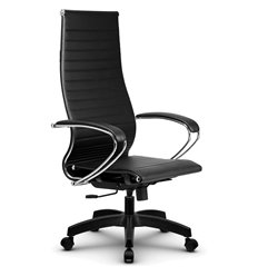 Эргономичное кресло для руководителя Метта B 1m 8K1/K116 (Комплект 8) черный, MPES, крестовина пластик фото 1