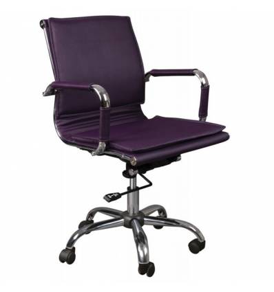 Кресло Бюрократ CH-993-LOW/PURPLE для руководителя, цвет фиолетовый