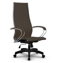 Эргономичное кресло для руководителя Метта B 1m 8K1/K131 (Комплект 8.1) светло-коричневый, MPRU, крестовина пластик фото 1