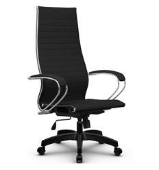 Эргономичное кресло для руководителя Метта B 1m 8K1/K131 (Комплект 8.1) черный, MPRU, крестовина пластик фото 1