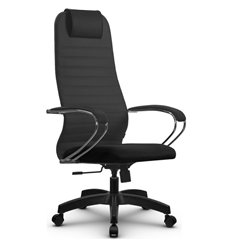 Офисное кресло Метта SU-BK-10 (SU-BK131-10) PL темно-серый, ткань, крестовина пластик фото 1