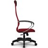 Кресло Метта SU-BK-8 красный для руководителя, сетка/ткань фото 2