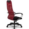 Кресло Метта SU-BK-8 красный для руководителя, сетка/ткань фото 6