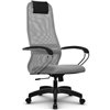 Кресло Метта SU-BK-8 светло-серый для руководителя, сетка/ткань фото 1