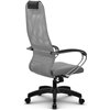 Кресло Метта SU-BK-8 светло-серый для руководителя, сетка/ткань фото 3