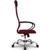 Кресло Метта SU-BP-10 красный для руководителя, ткань фото 5