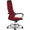 Кресло Метта SU-BP-10 красный для руководителя, ткань фото 6