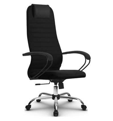 Кресло Метта SU-BP-10 черный для руководителя, ткань