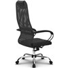 Кресло Метта SU-BP-8 темно-серый для руководителя, сетка/ткань фото 3