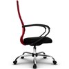Кресло Метта SU-CP-10P красный для руководителя, ткань фото 2