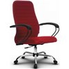 Кресло Метта SU-CP-10P красный для руководителя, ткань фото 4